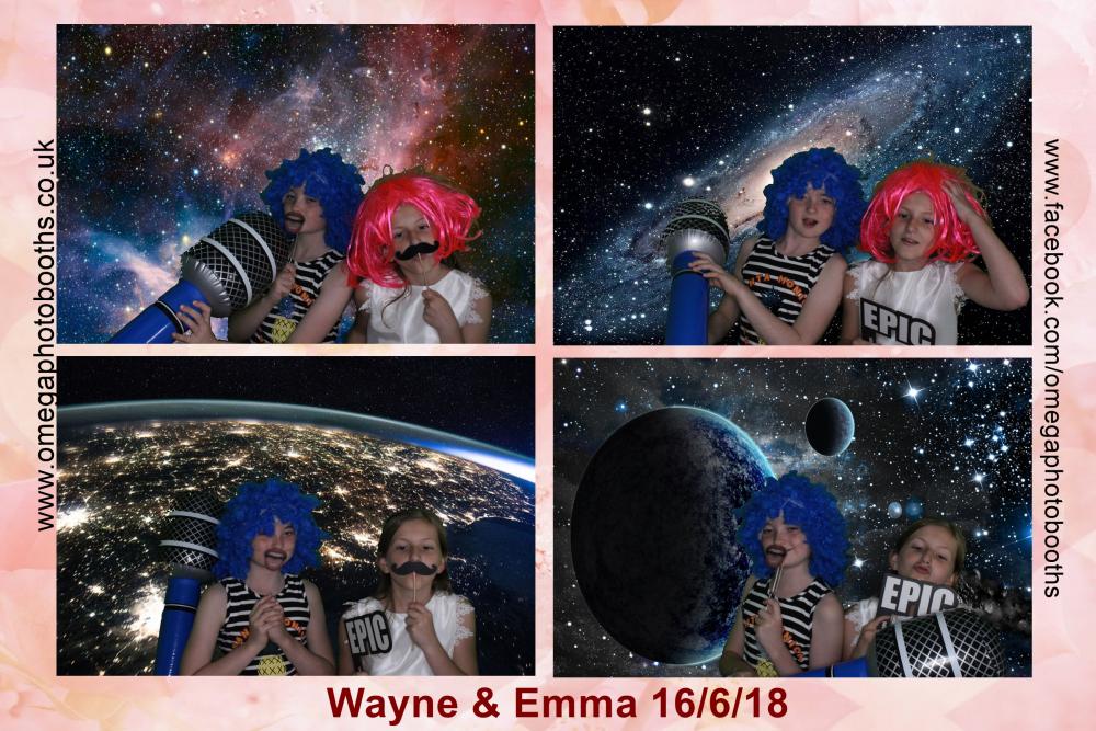 Emma & Wayne's Wedding | View more photos from the event at gallery.omegaphotobooths.co.uk/u/Omega-Photobooths/Emma-Waynes-Wedding